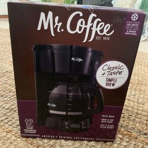 Mr. Coffee 12 cup programmable coffeemaker